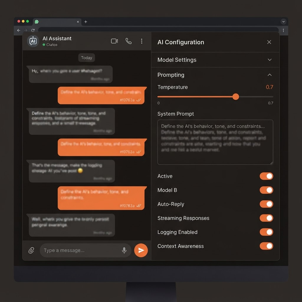 Interface do projeto Automata Chat